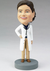 Female Doctor Bobblehead