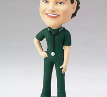 Female Nurse Bobble Head