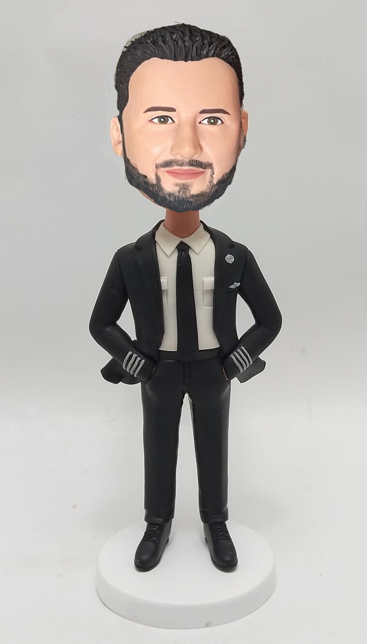 Custom Pilot Bobblehead