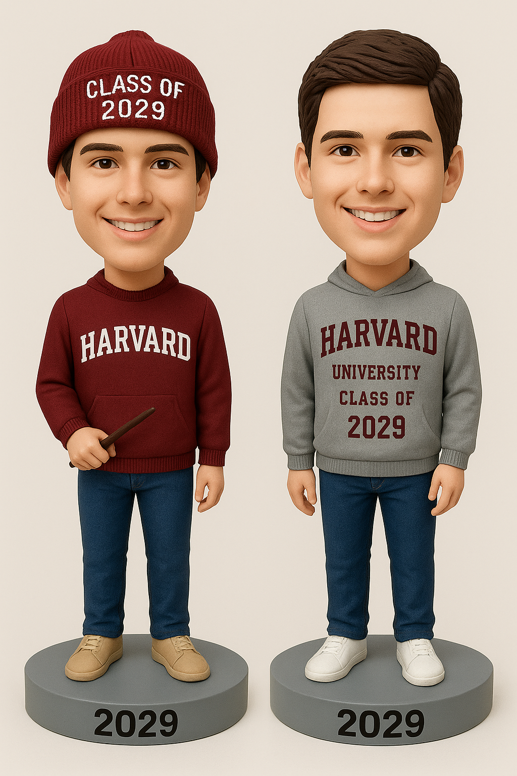 young men harvard sweatshirts