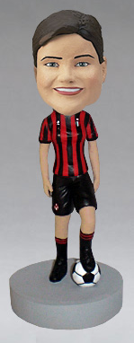 Female Soccer Player Bobblehead