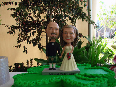 Custom Wedding Cake Topper